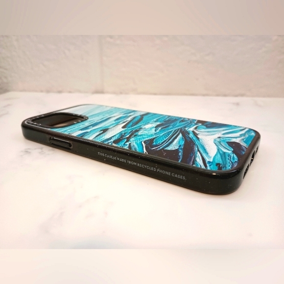 Casetify iPhone 12 -Waves Crashing Black By Ann Marie Coolick - Picture 4 of 5